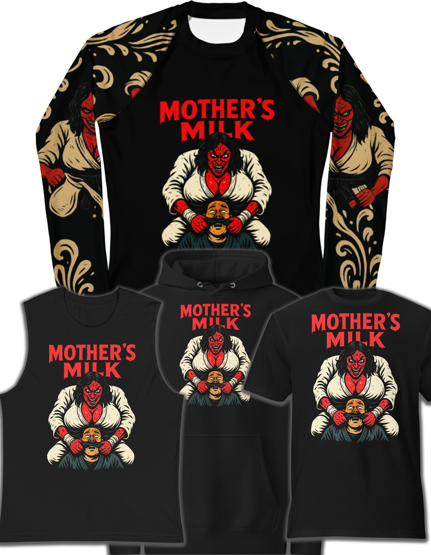 Mother’s Milk | Halloween BJJ Shirts, Hoodies and Rash Guards