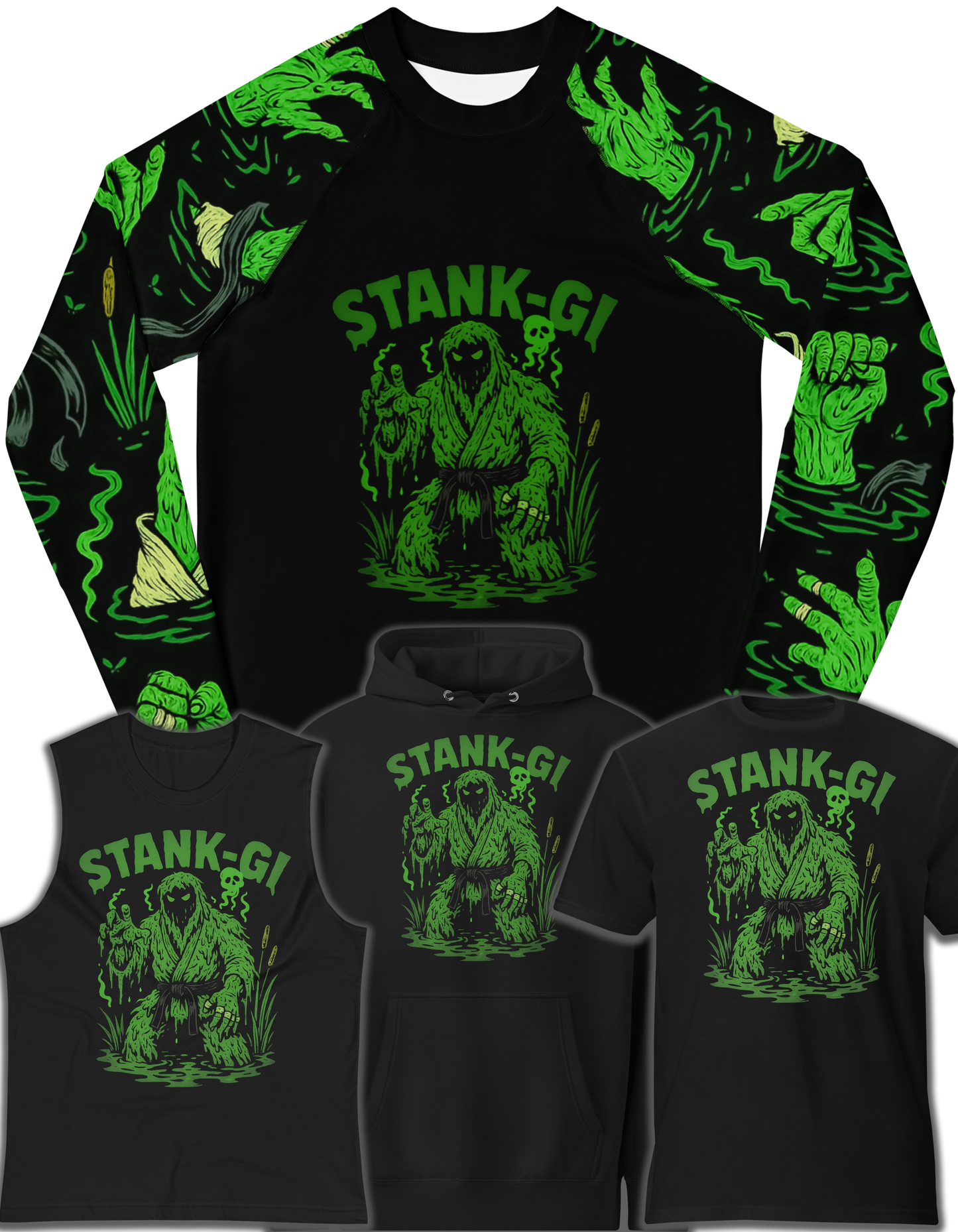 Stank-Gi | Halloween BJJ Shirts, Hoodies and Rash Guards