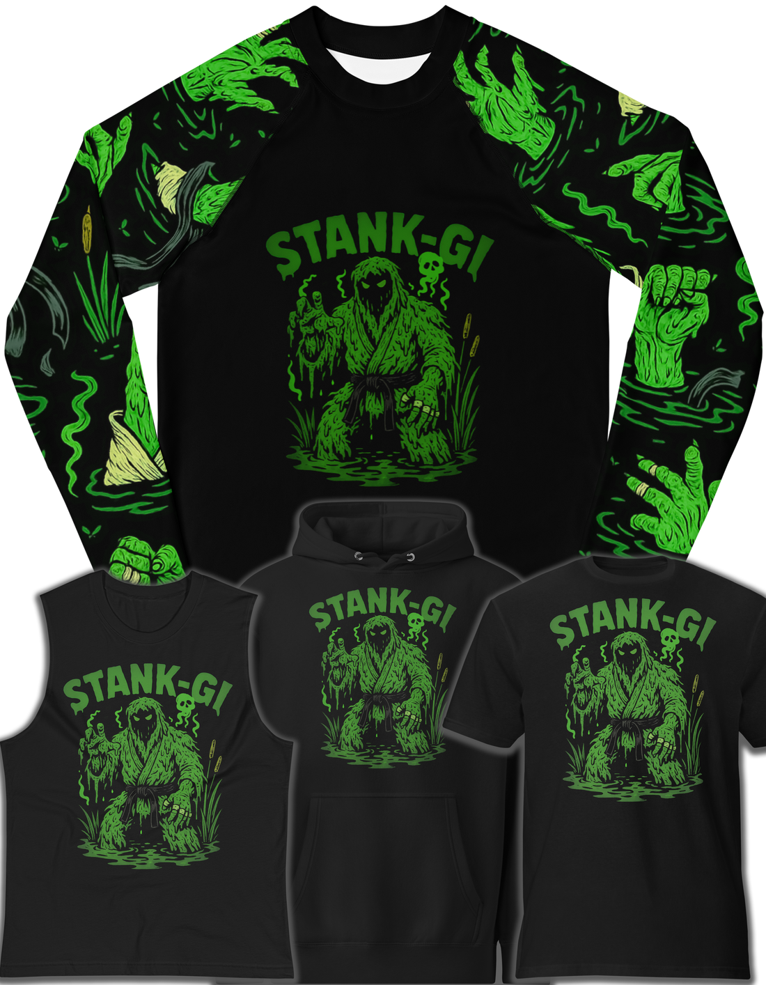 Stank-Gi BJJ Halloween gift apparel by Holiday BJJ
