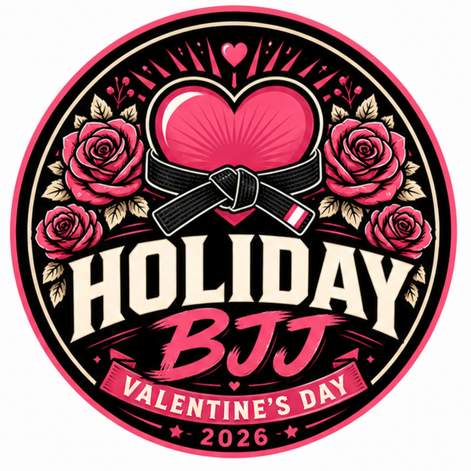 Holiday BJJ Valentine's Day 2026