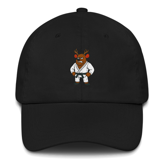 Cauliflower Ear Reindeer BJJ Christmas dad hat