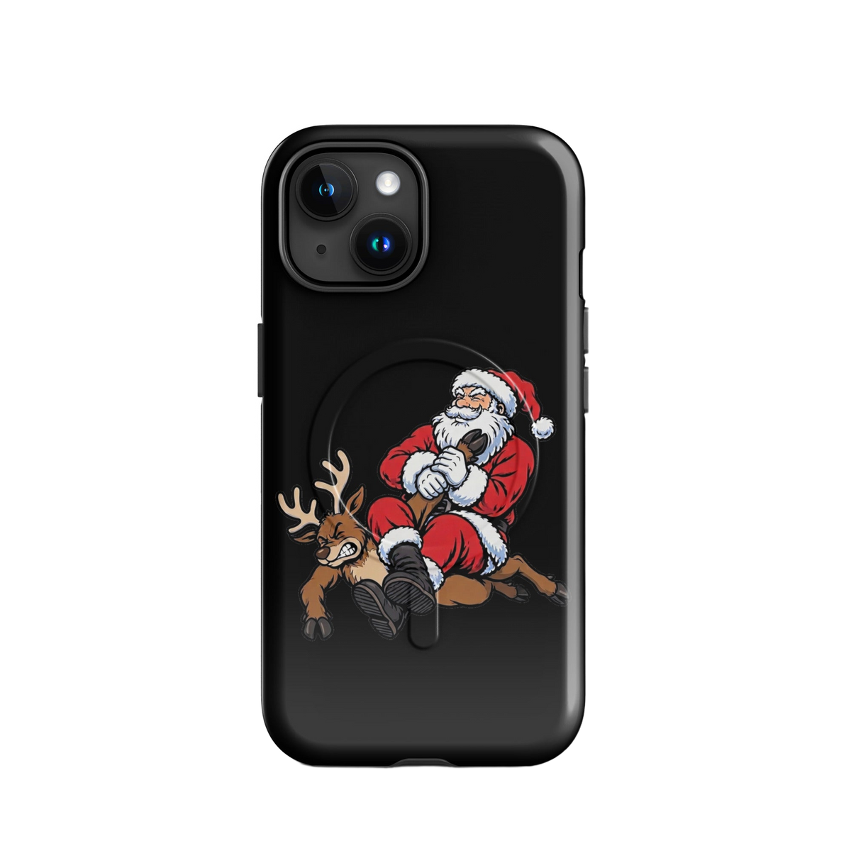 Santa Armbar BJJ Christmas MagSafe iPhone case