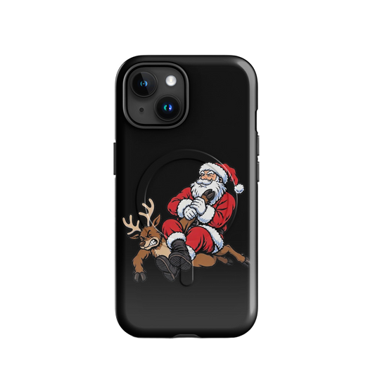 Santa Armbar BJJ Christmas MagSafe iPhone case
