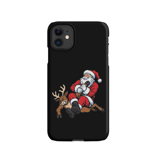 Santa Armbar BJJ Christmas snap iPhone case