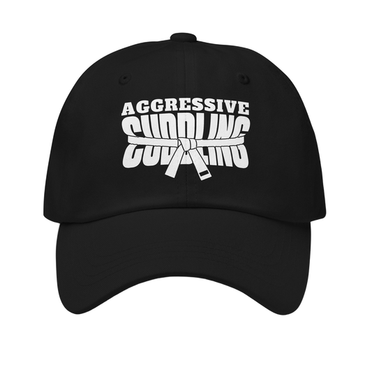Aggressive Cuddling funny BJJ dad hat