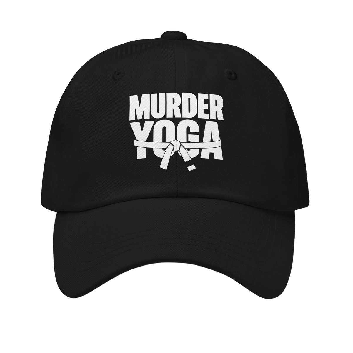 Murder Yoga funny BJJ dad hat