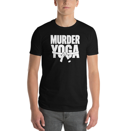 Murder Yoga funny BJJ t-shirt