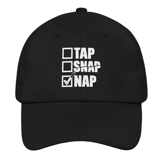 Tap Snap Nap funny BJJ dad hat