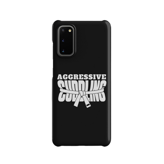 Aggressive Cuddling funny BJJ snap Samsung case