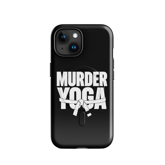 Murder Yoga funny BJJ MagSafe iPhone case
