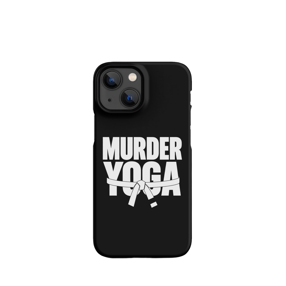Murder Yoga funny BJJ snap iPhone case