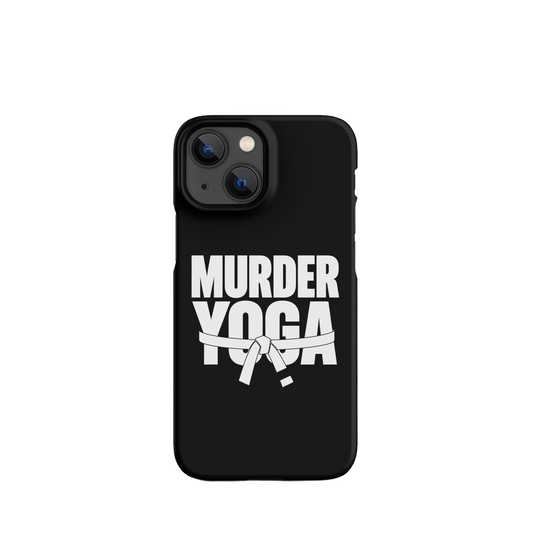 Murder Yoga funny BJJ snap iPhone case