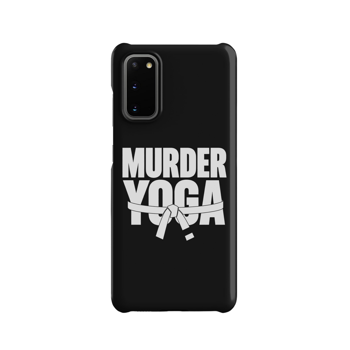 Murder Yoga funny BJJ snap Samsung case