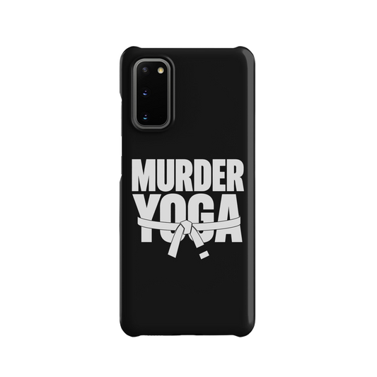 Murder Yoga funny BJJ snap Samsung case