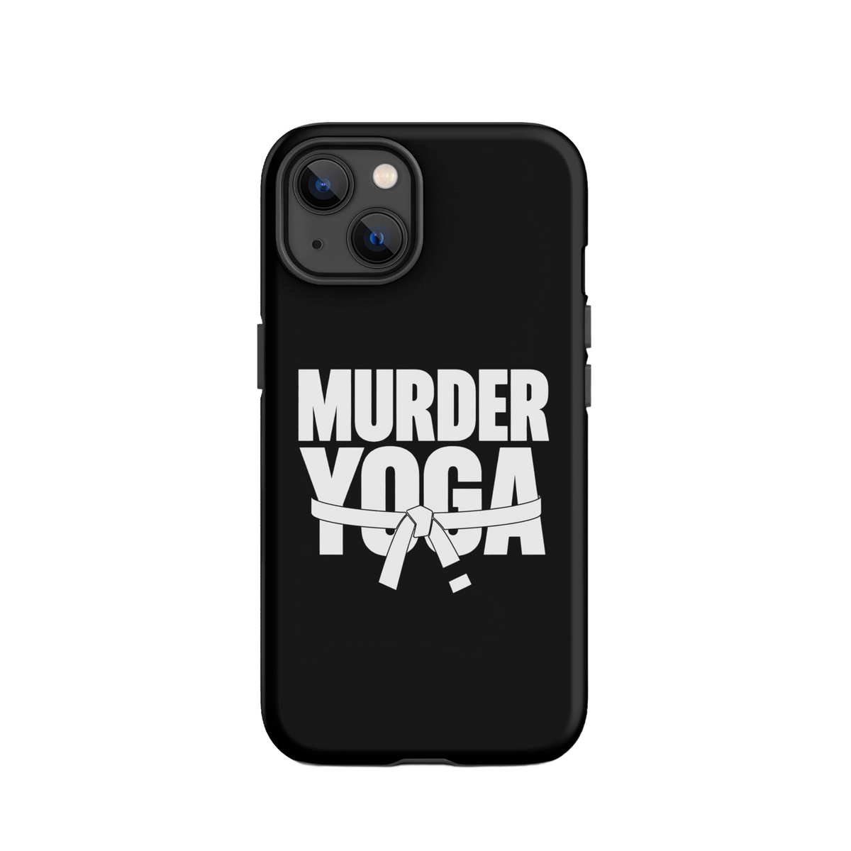 Murder Yoga funny BJJ tough iPhone case