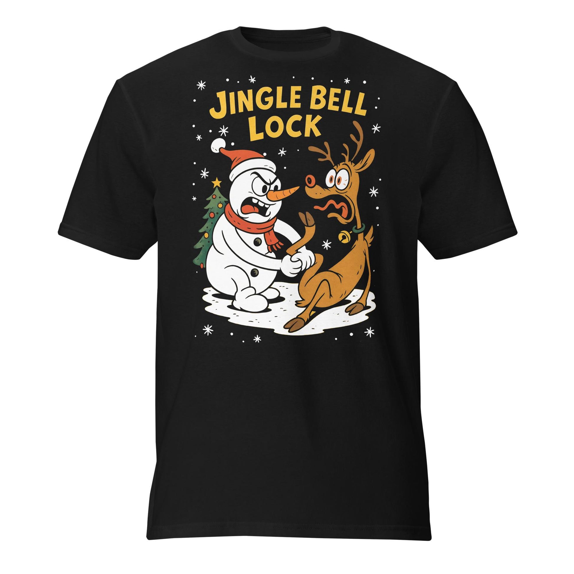 Funny Jiu Jitsu Christmas Shirt, Jingle Bell Lock BJJ T Shirt, Jiu Jitsu Christmas Gift