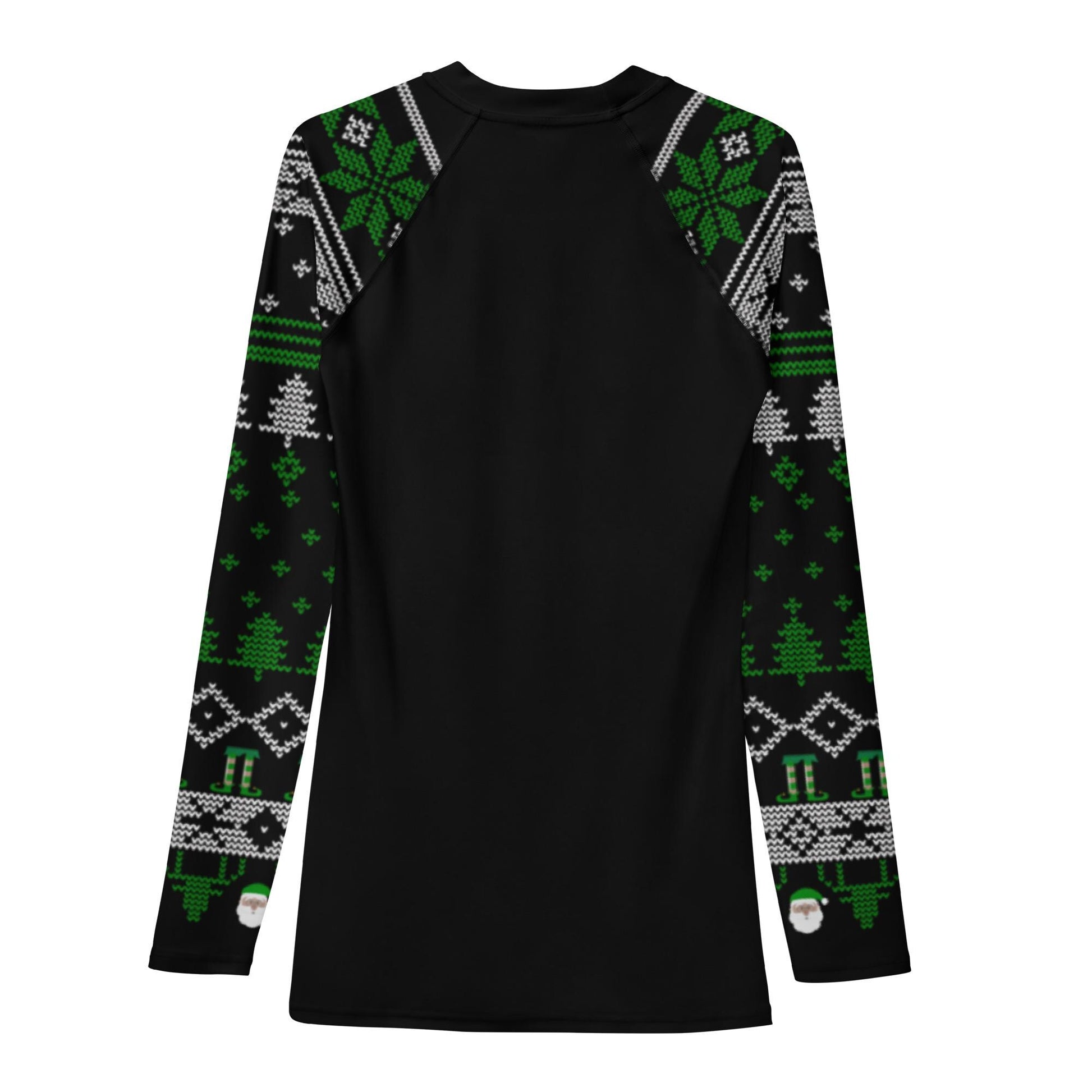 Funny Jiu Jitsu Christmas Rash Guard, BJJ Merry Wristmas Mens No Gi Top, Jiu Jitsu Christmas Gift