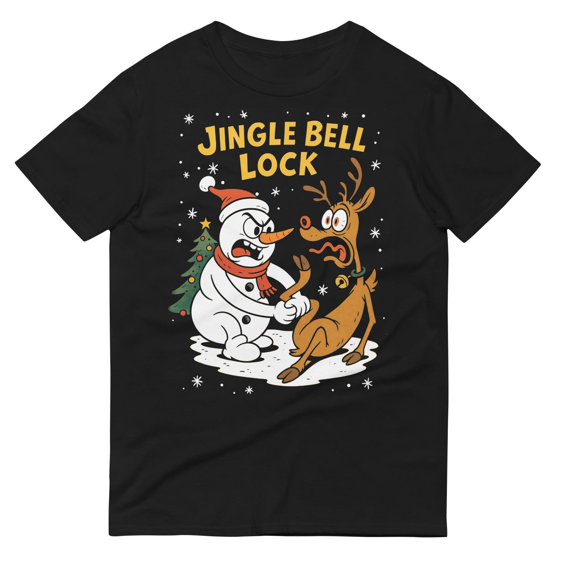 Funny Jiu Jitsu Christmas Shirt, Jingle Bell Lock BJJ T Shirt, Jiu Jitsu Christmas Gift