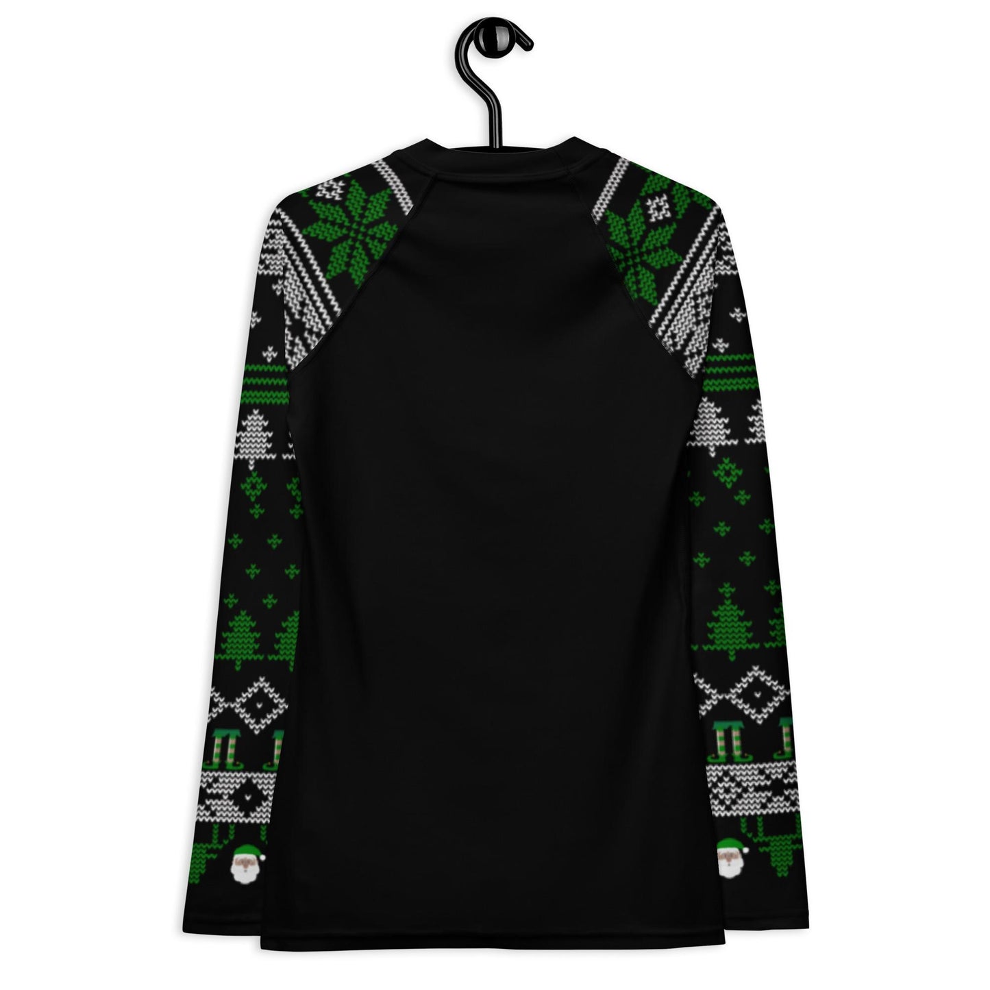 Funny Jiu Jitsu Christmas Rash Guard, BJJ Merry Wristmas Womens No Gi Top, Jiu Jitsu Christmas Gift
