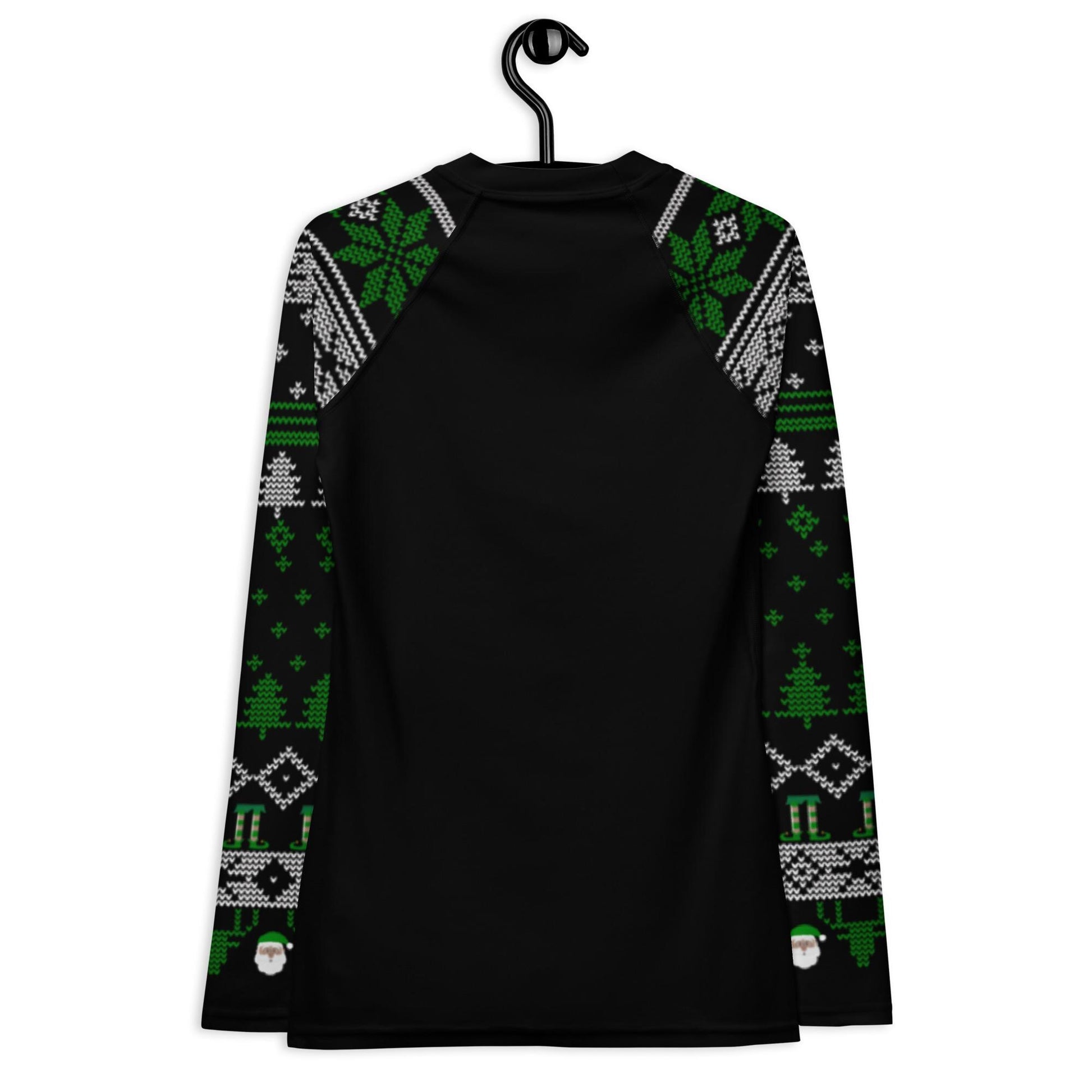 Funny Jiu Jitsu Christmas Rash Guard, BJJ Merry Wristmas Womens No Gi Top, Jiu Jitsu Christmas Gift