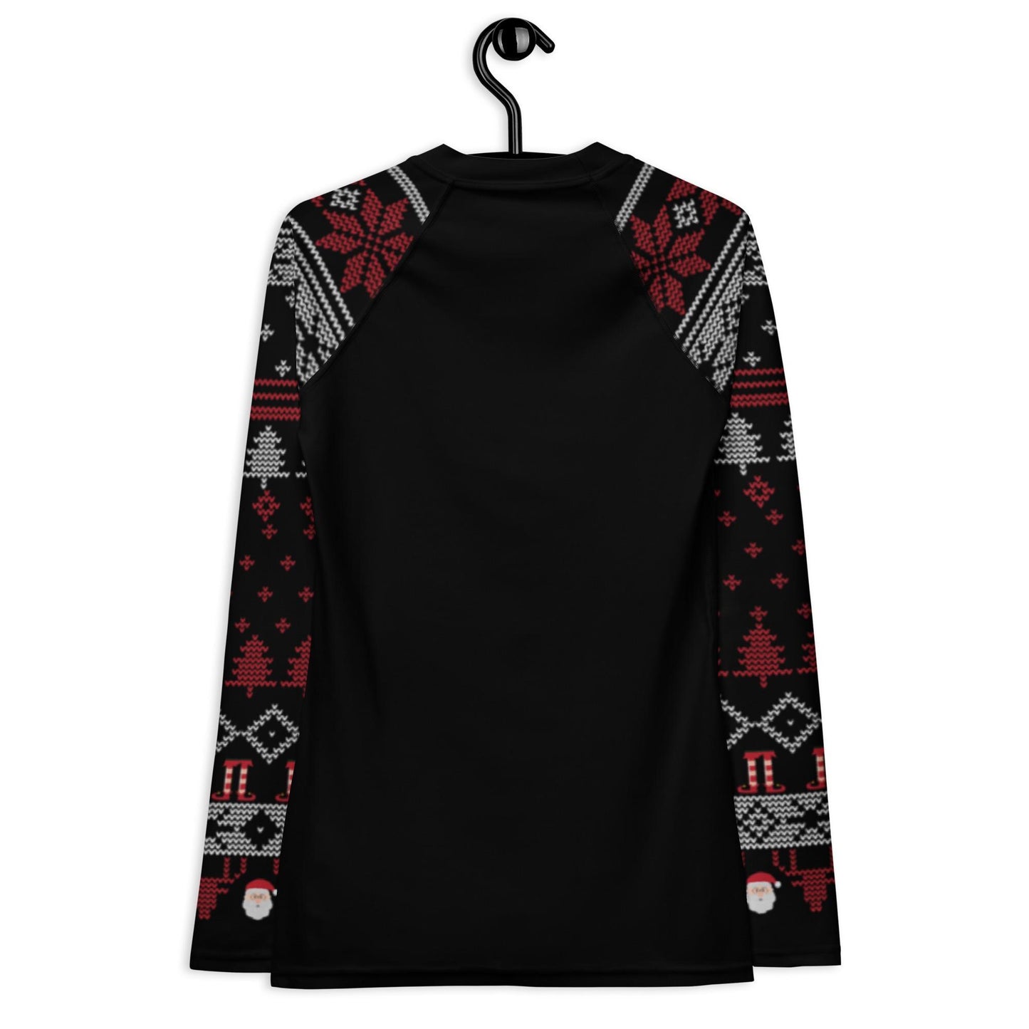 Funny Jiu Jitsu Christmas Rash Guard, BJJ Merry Wristmas Womens No Gi Top, Jiu Jitsu Christmas Gift