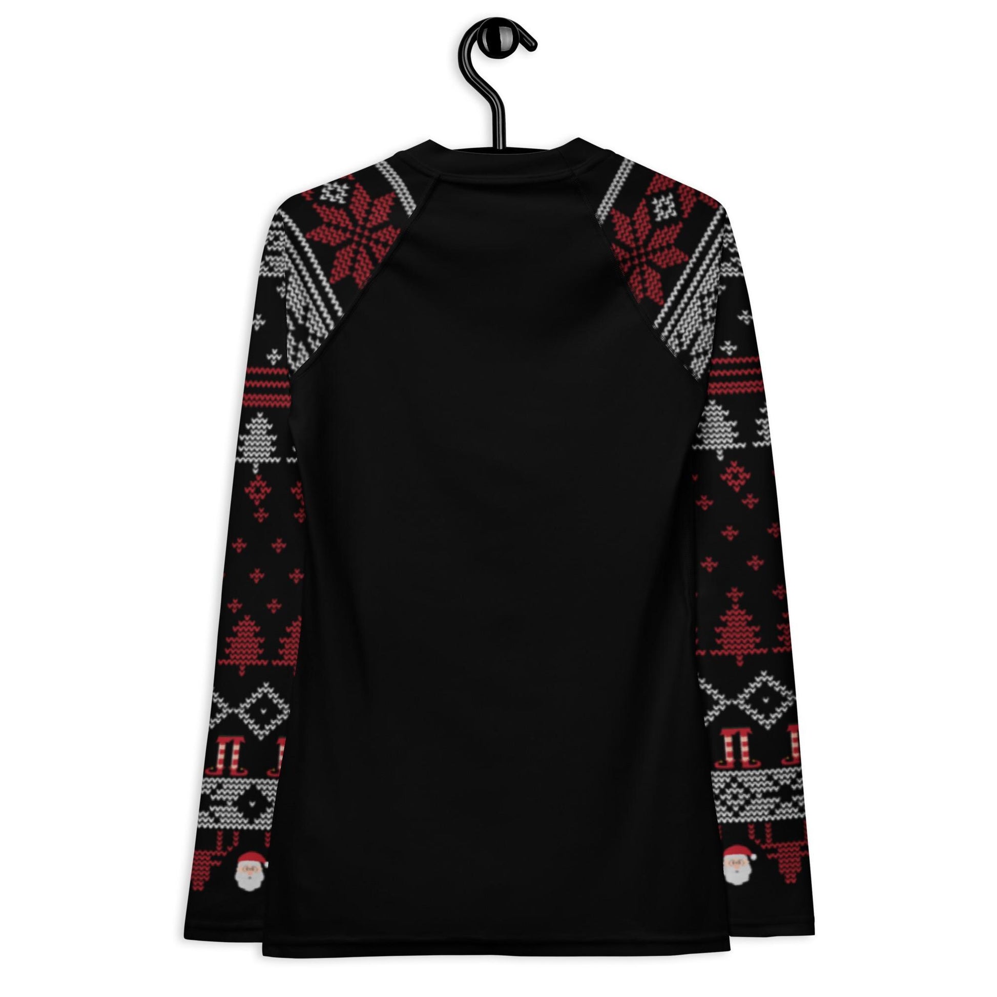 Funny Jiu Jitsu Christmas Rash Guard, BJJ Merry Wristmas Womens No Gi Top, Jiu Jitsu Christmas Gift