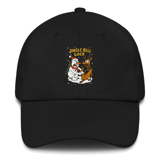 Jingle Bell Lock BJJ Christmas dad hat