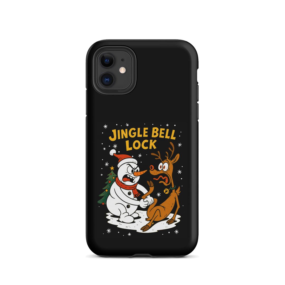 Jingle Bell Lock BJJ Christmas tough iPhone case