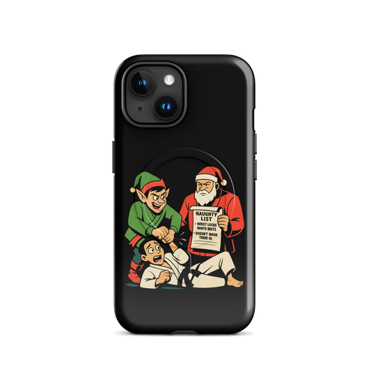 Merry Wristmas BJJ Christmas MagSafe iPhone case