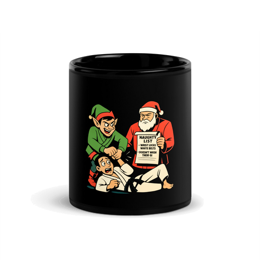 Merry Wristmas BJJ Christmas mug