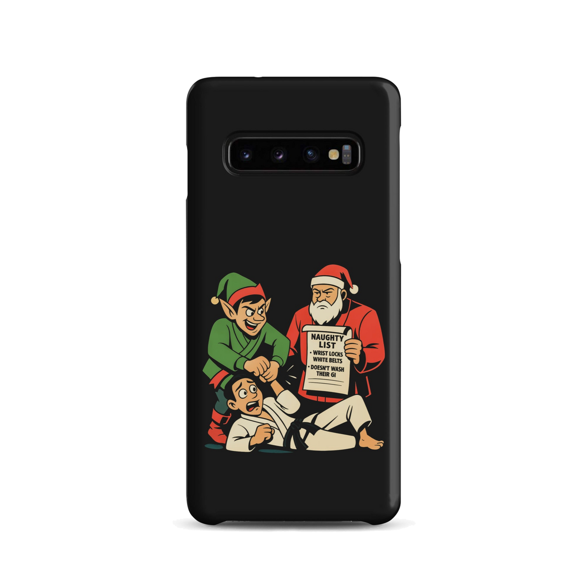 Merry Wristmas BJJ Christmas snap Samsung case
