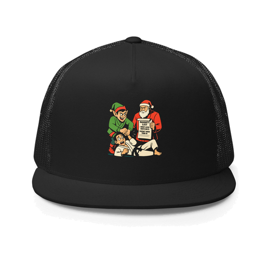 Merry Wristmas BJJ Christmas trucker cap