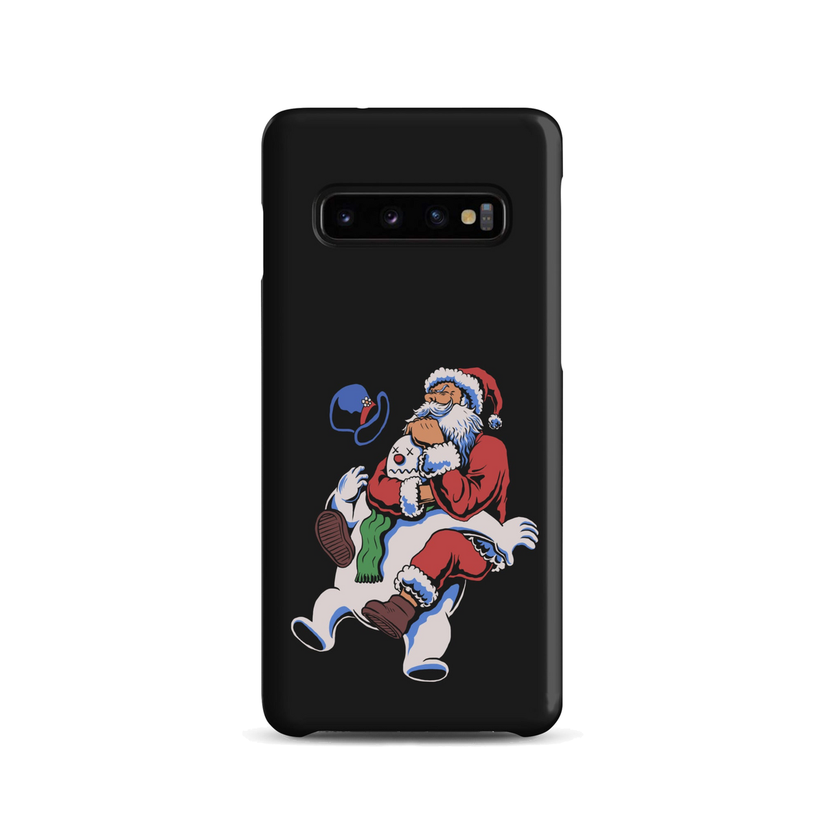 Santa Rear Naked Choke BJJ Christmas snap Samsung case