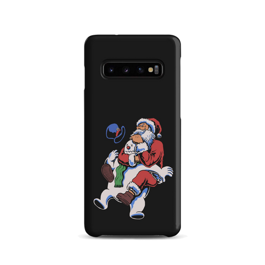 Santa Rear Naked Choke BJJ Christmas snap Samsung case